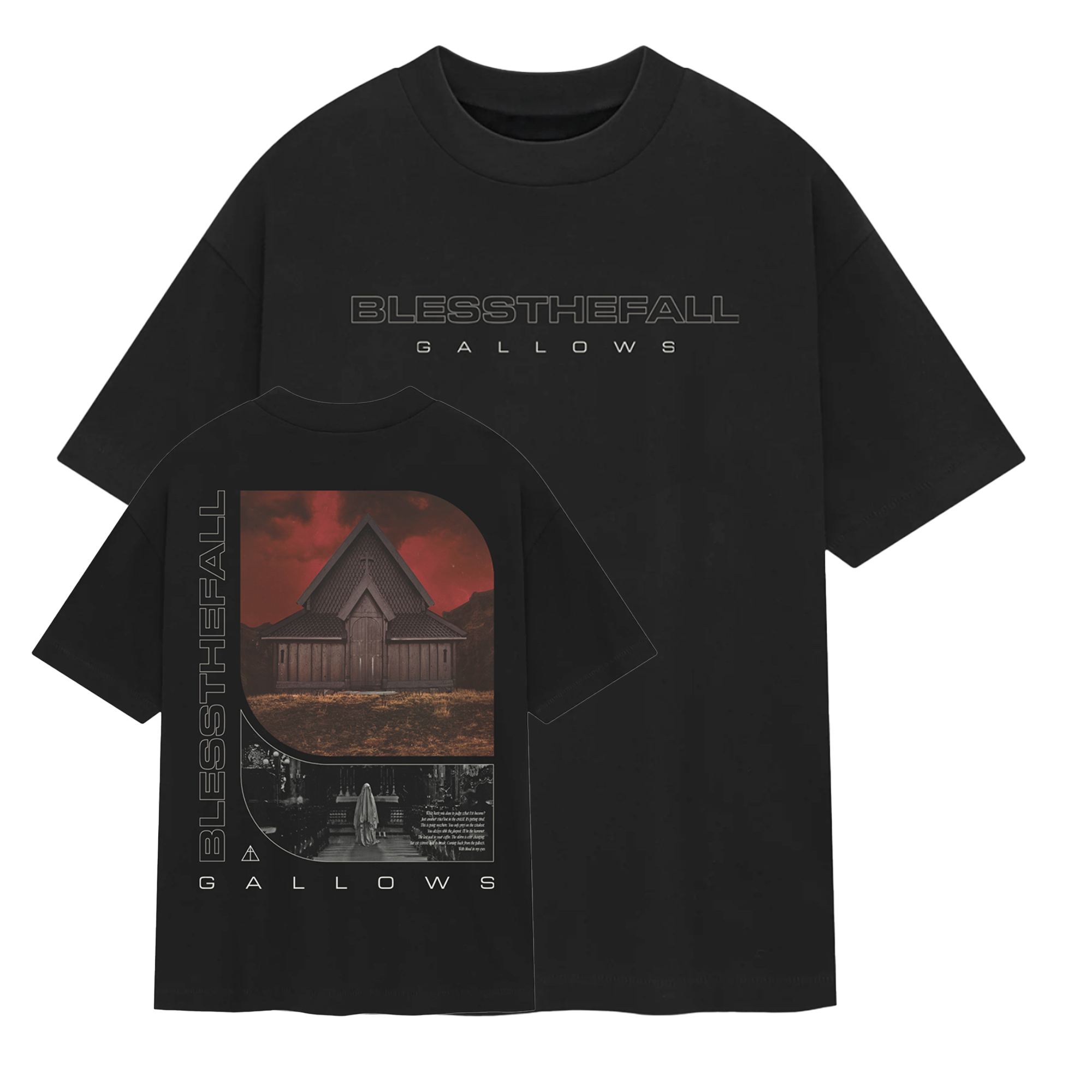 blessthefall Tシャツ Stained Glass Shirt – Blessthefall