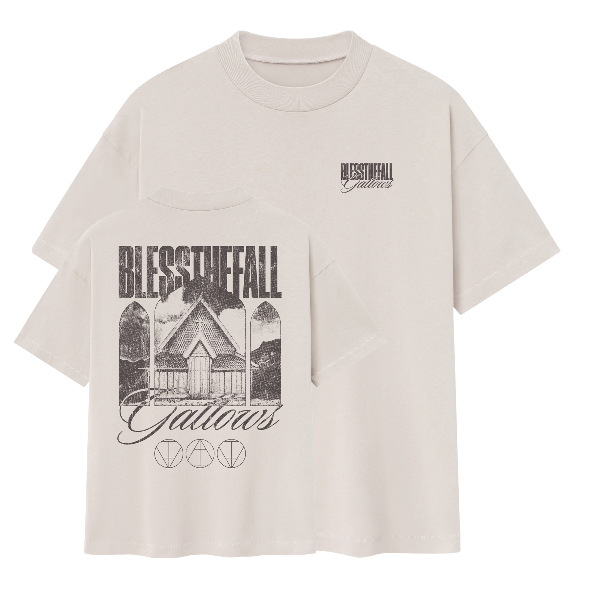 blessthefall Tシャツ Stained Glass Shirt – Blessthefall