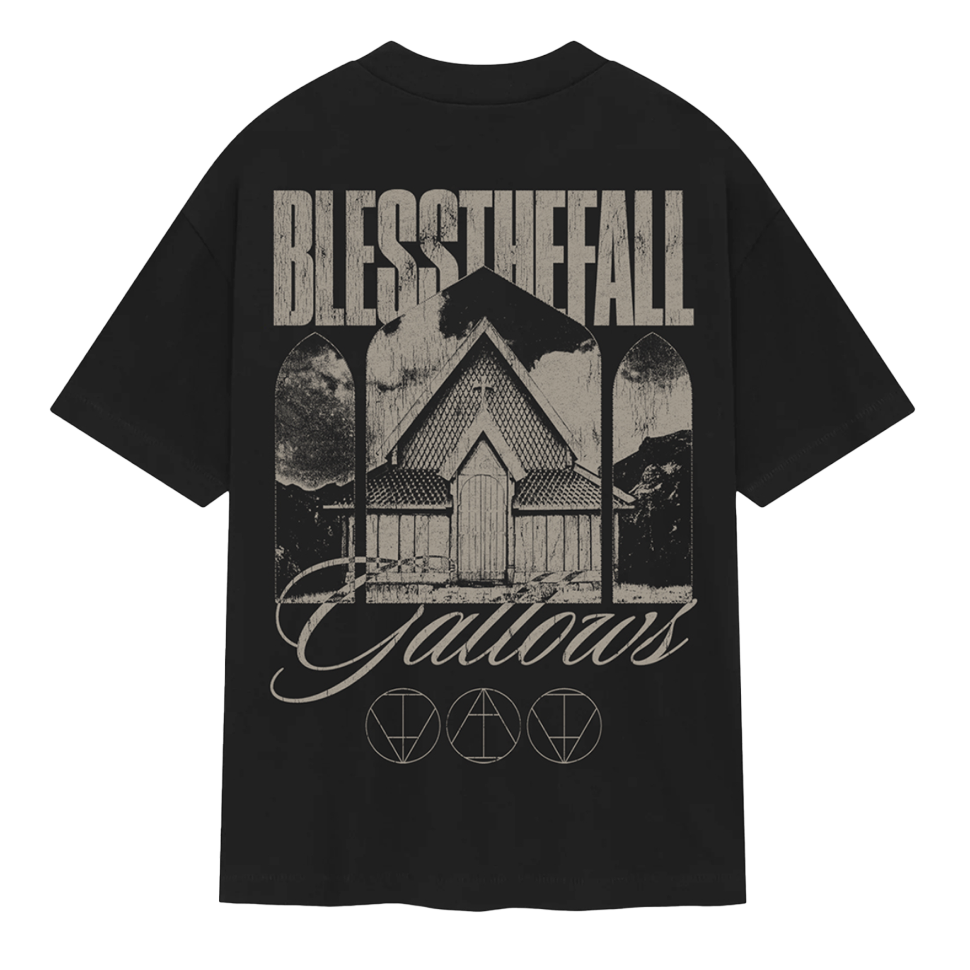 blessthefall Tシャツ Stained Glass Shirt – Blessthefall
